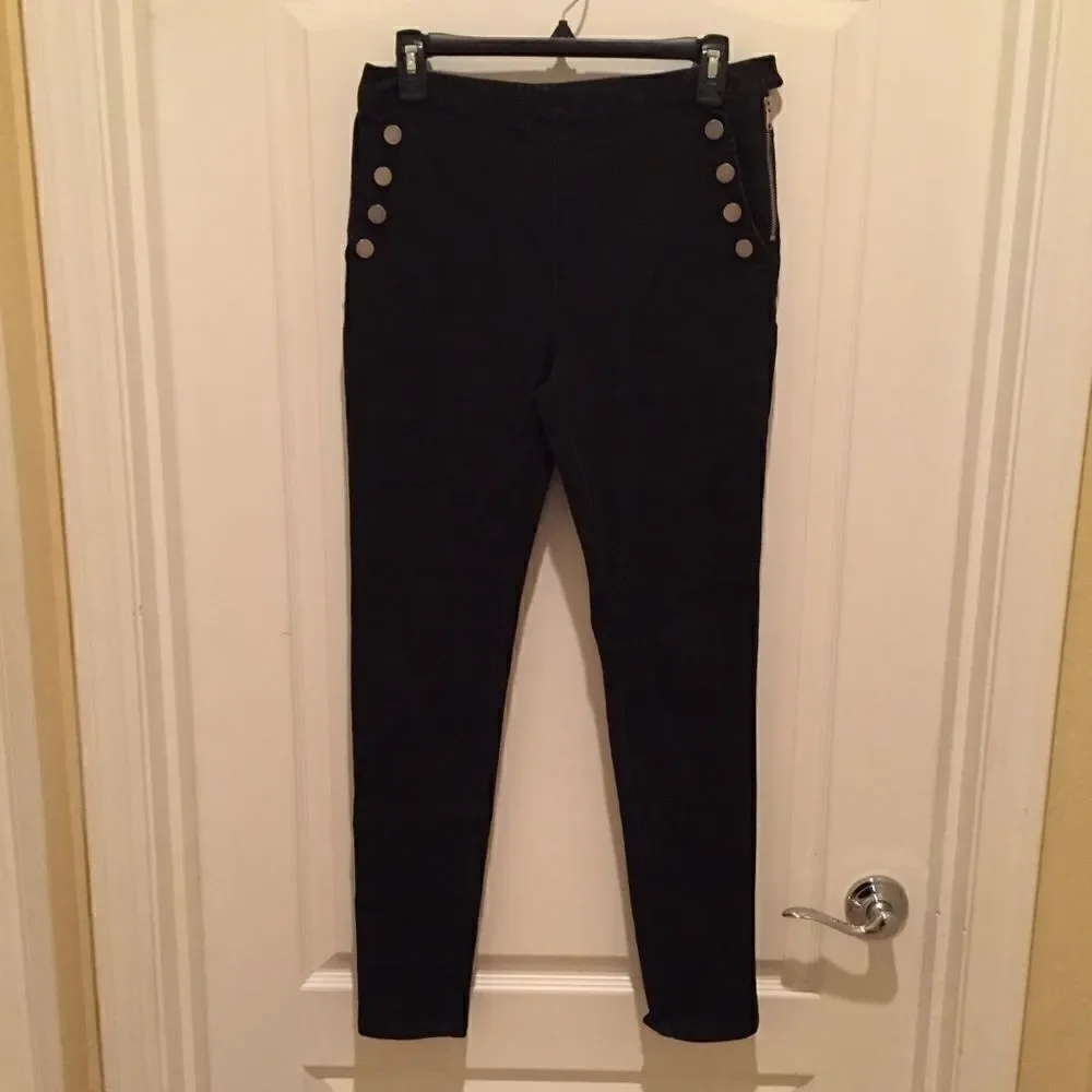 Forever 21 High Waisted Jeans with Side Zippers